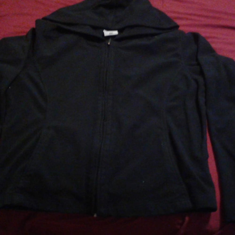 High quality black vertex hoodie ladies sportswear